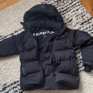 Women's Black Puffer Jacket